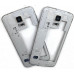 SAMSUNG Galaxy S5 G900F - ramka, korpus - srebrna
